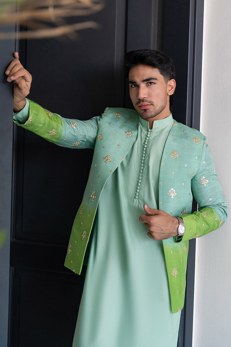 Gradiant Green Princecoat