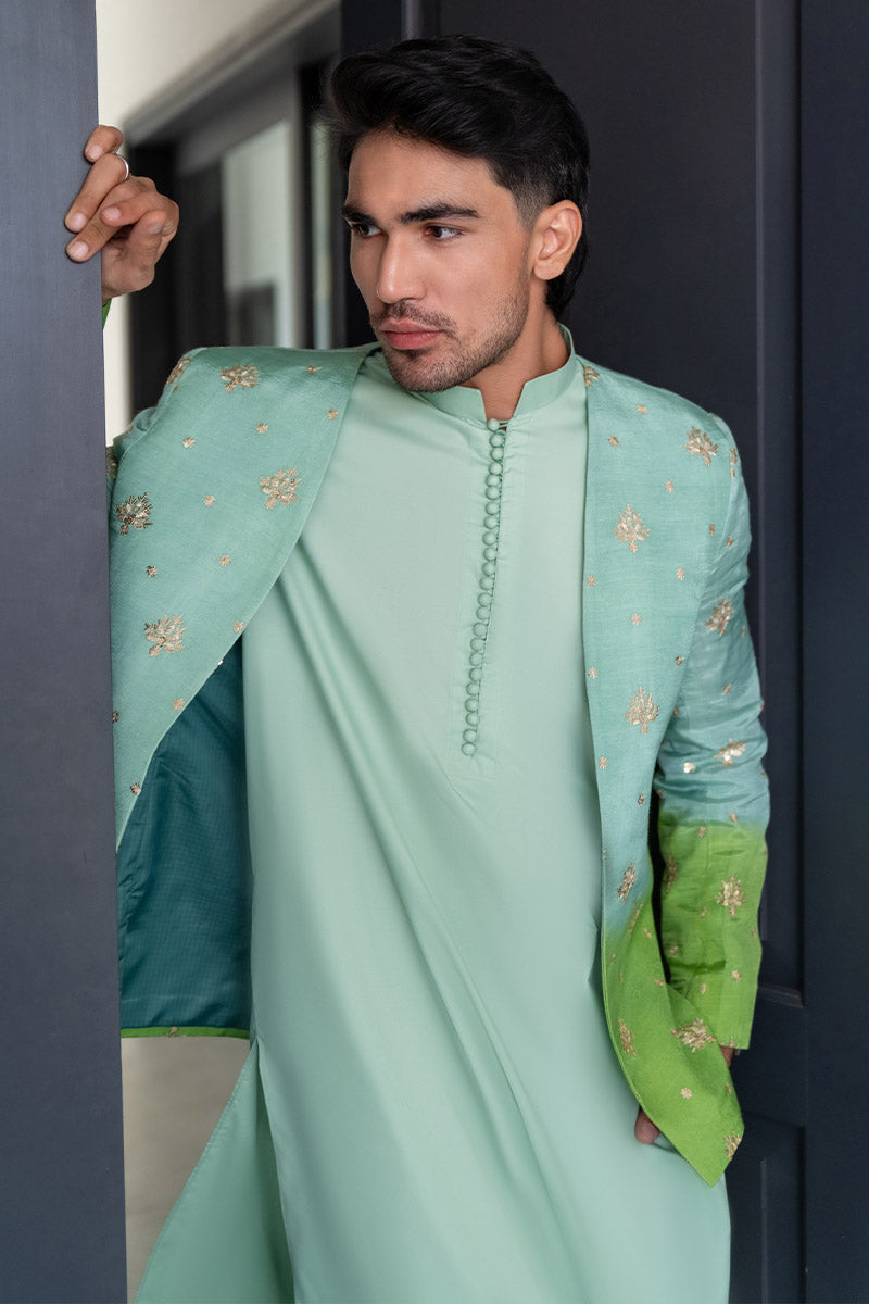 Gradiant Green Princecoat