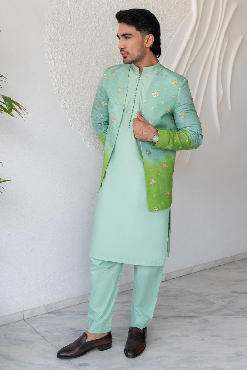 Gradiant Green Princecoat