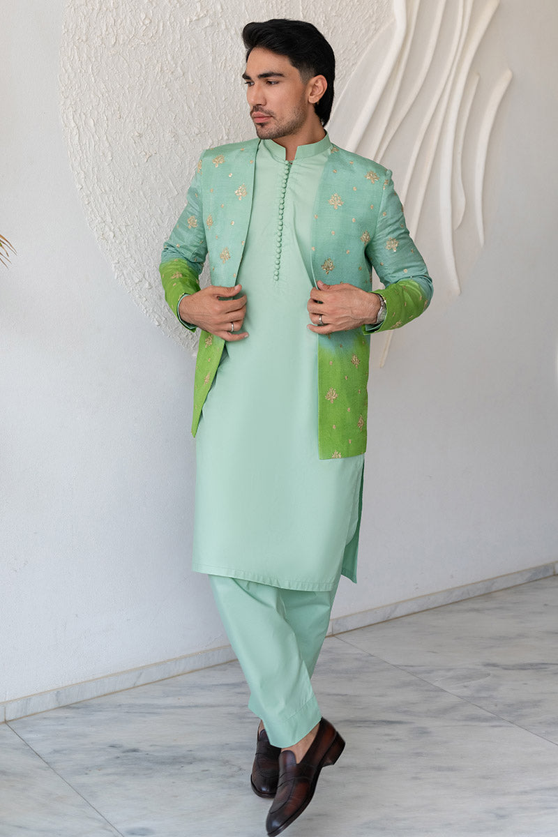 Gradiant Green Princecoat