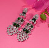 Emerald Green Queen Earrings