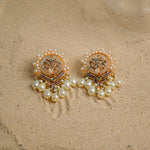 Pearl gold tree Earrings