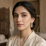 Clear Cylinder Earrings