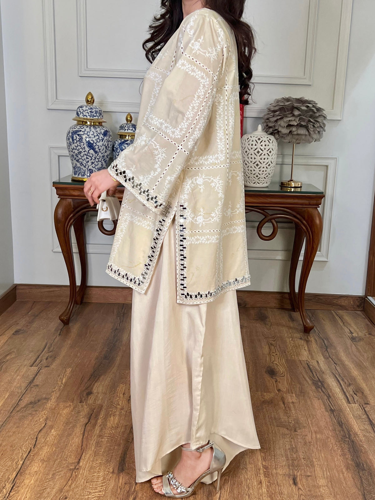 Sorayya Spotted in Ivory Lumina