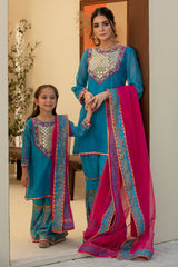 Fuscia Blue Combo