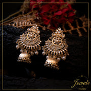 Gold White Aashika Bali