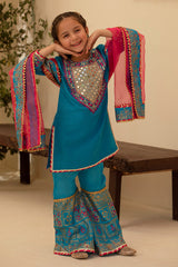 Fuscia Blue Kids