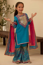 Fuscia Blue Kids