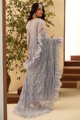 Blue Frill Pishwas