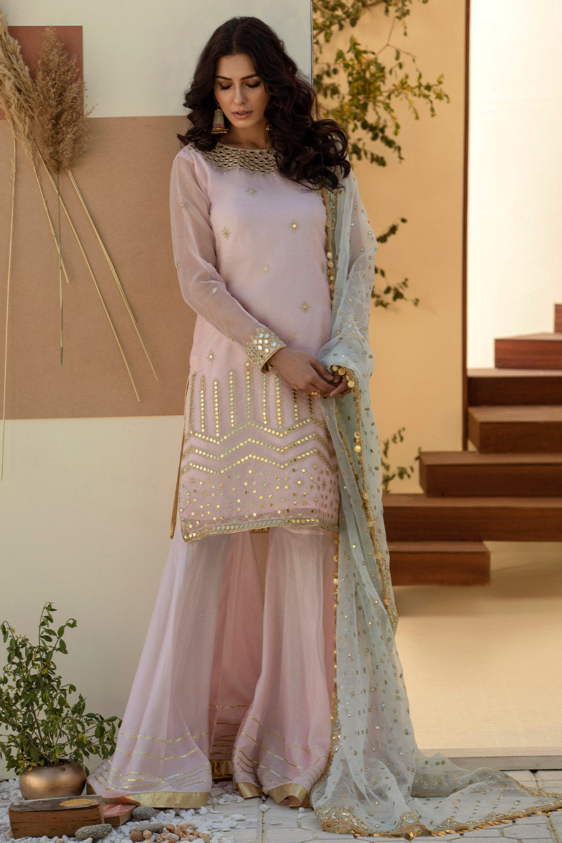 Blush Pink - Trendy Pakistani women dresses Online XL Blush Pink - Trendy Pakistani women dresses Online XL