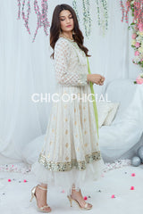 Ivory Green Pishwas
