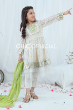 Ivory Green Pishwas Kids