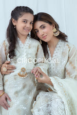 Bone White Mother Daughter Combo
