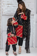 Black Bliss Mother Daughter Combo