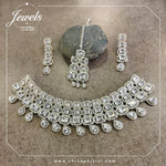 Snow white choker set